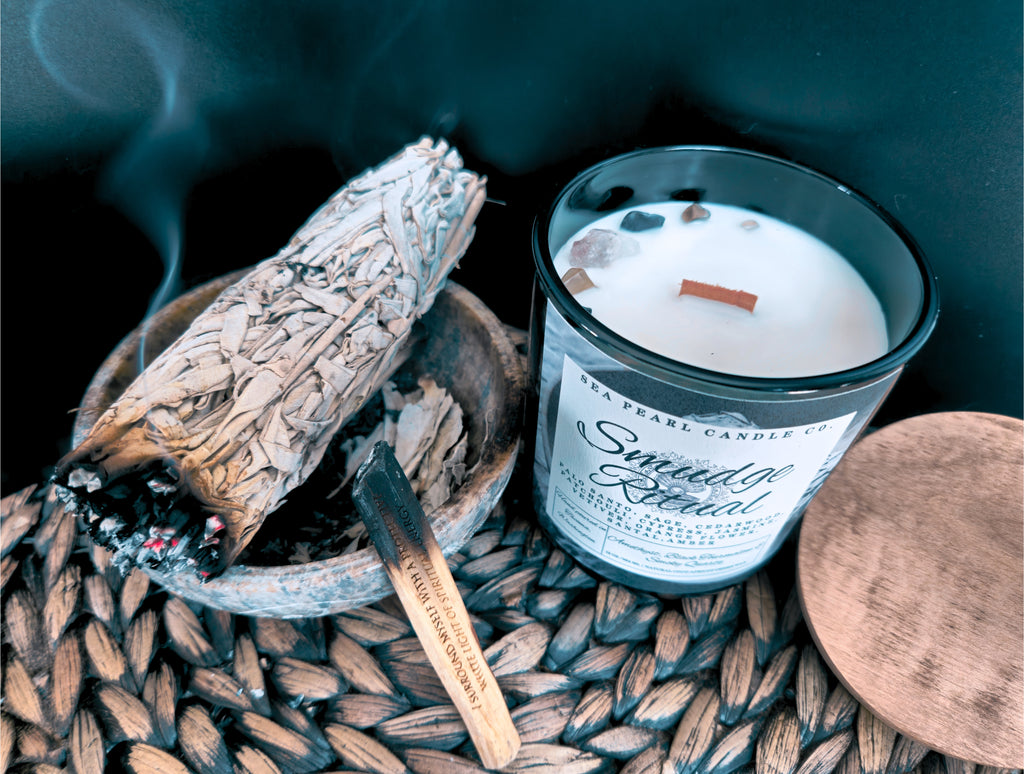 Smudge Ritual Candle